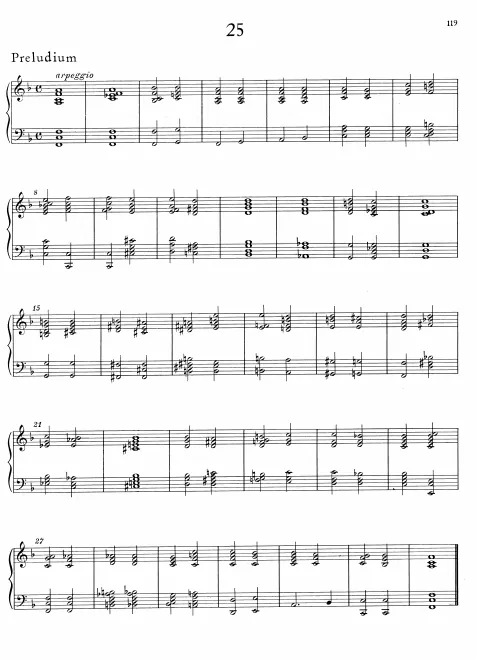 First page of Preludium, HWV 567
