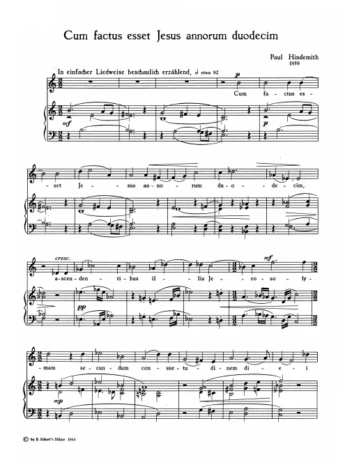First page of Cum factus esset Jesus