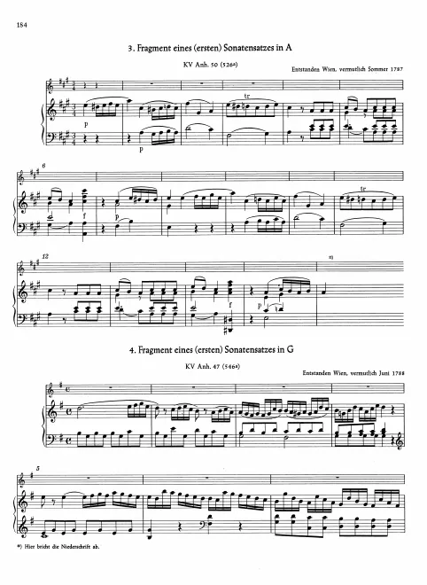 First page of Violin Sonata in G major