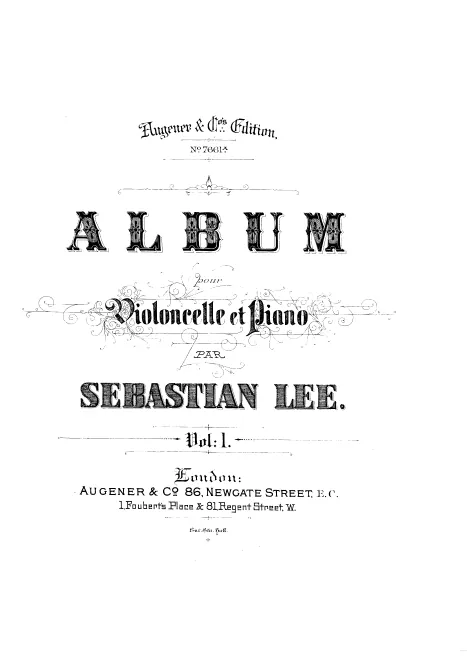 First page of 12 Klavierstücke für kleine und große Kinder