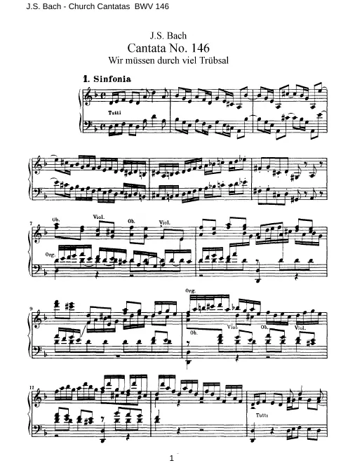 First page of Wir müssen durch viel Trübsal in das Reich Gottes eingehen