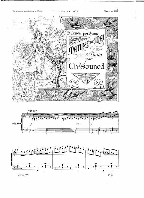 First page of Matinée de mai