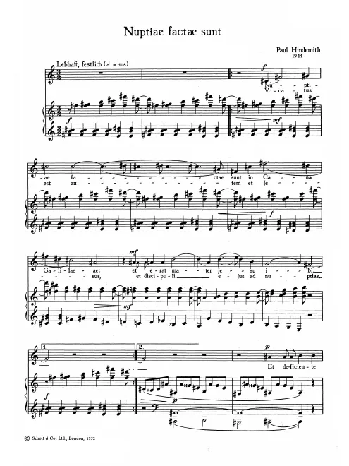 First page of Nuptiae factae sunt