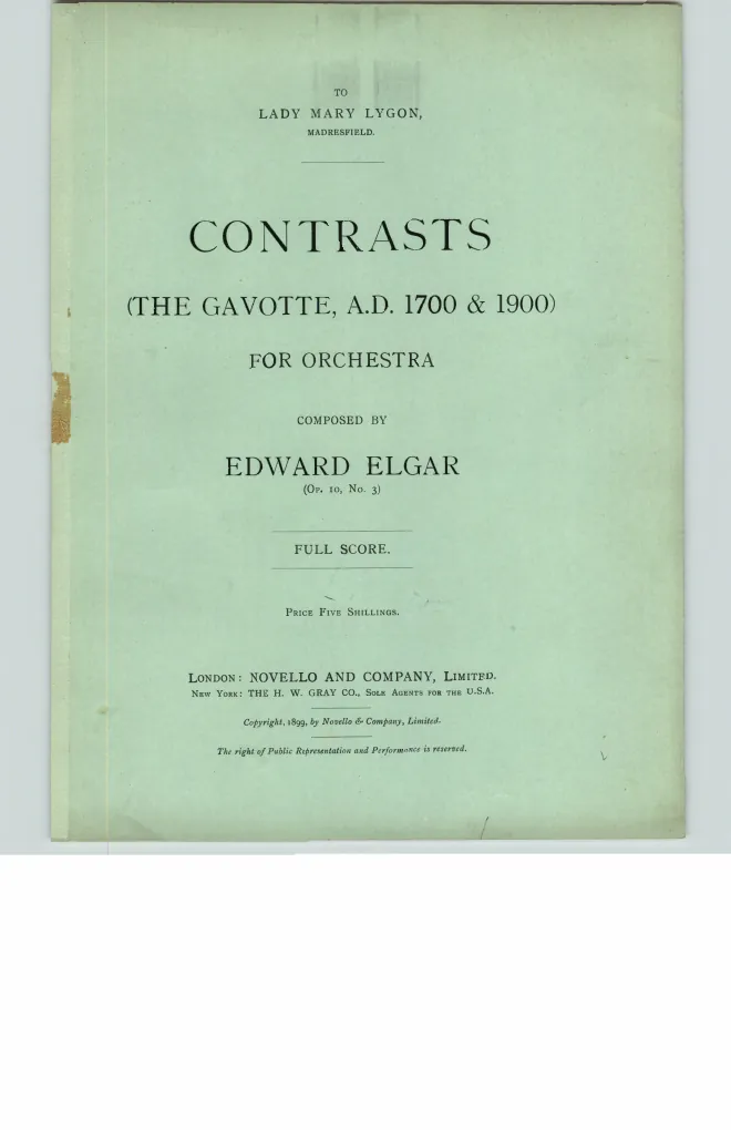 First page of 3 Characteristic Pieces