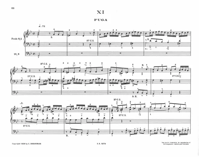 First page of Fugue