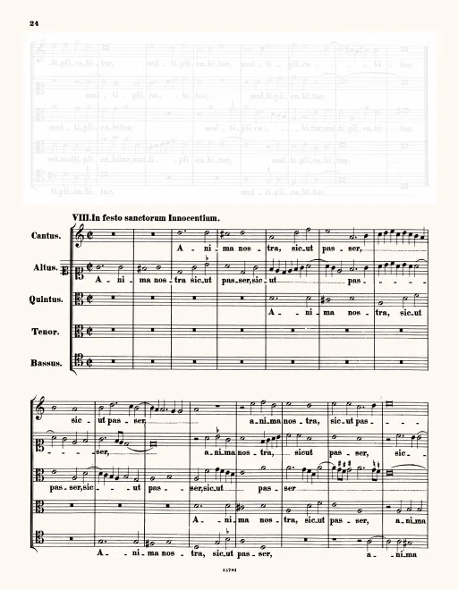 First page of Anima nostra