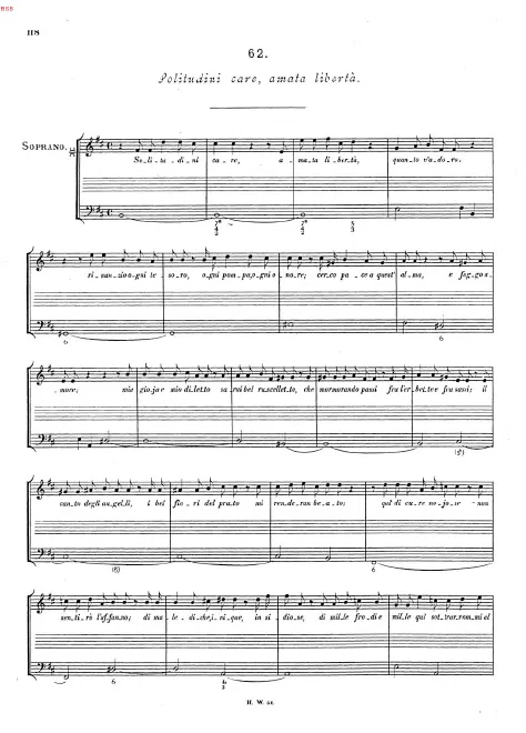 First page of Solitudini care, amata libertà