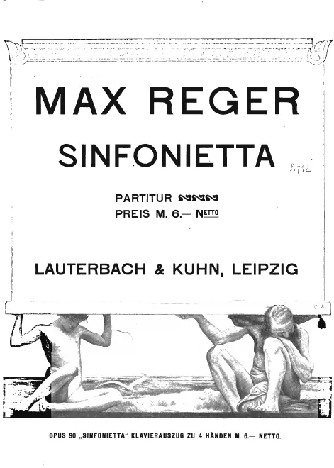 First page of Sinfonietta