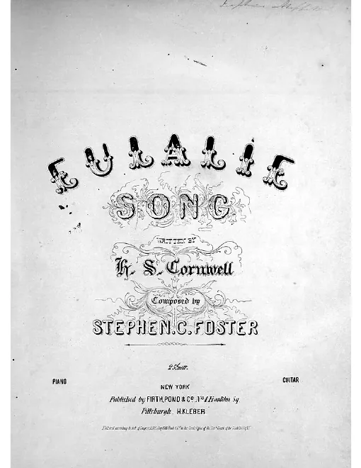 First page of Eulalie
