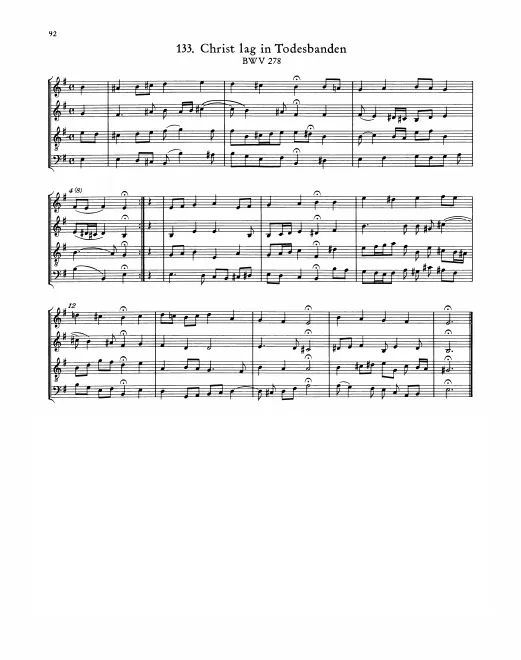 First page of Christ lag in Todes Banden