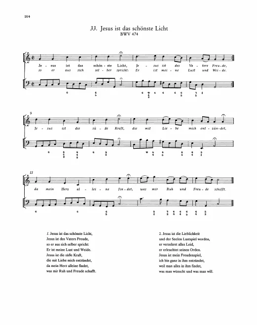 First page of Jesus ist das schönste Licht