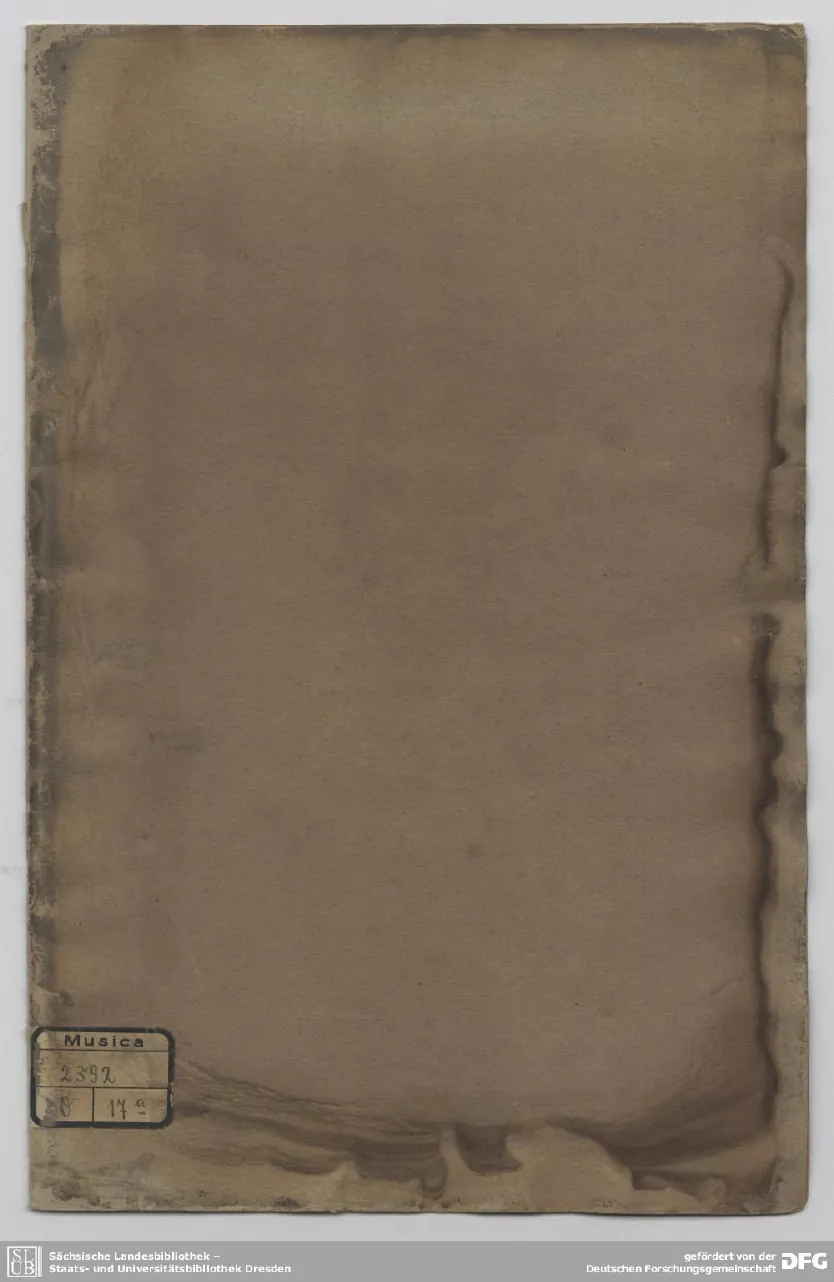 First page of Concerto in G minor