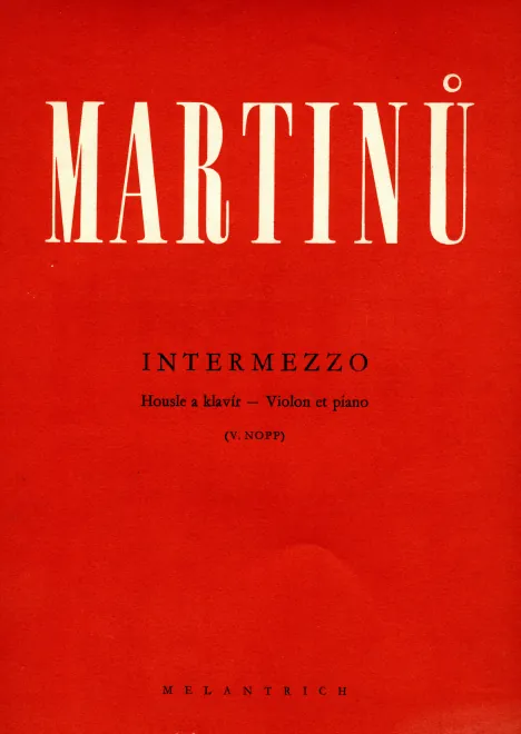 First page of Intermezzo