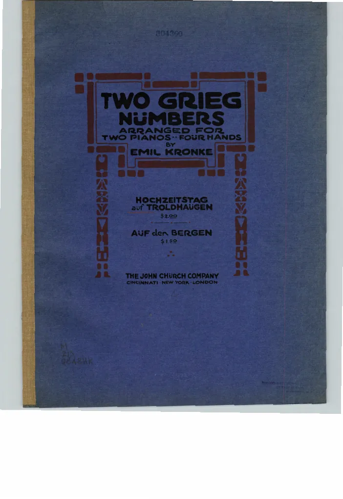 First page of Lyric Pieces