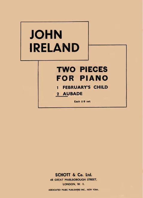 First page of 2 Pieces for Piano