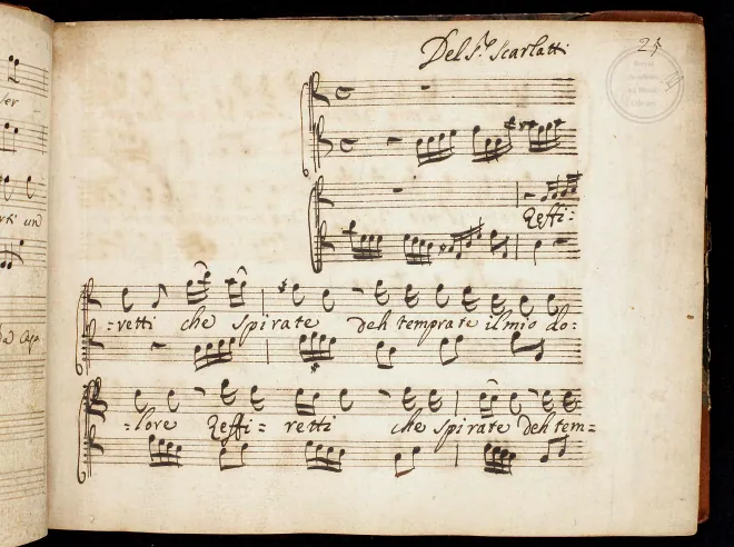 First page of Zeffiretti che spirate