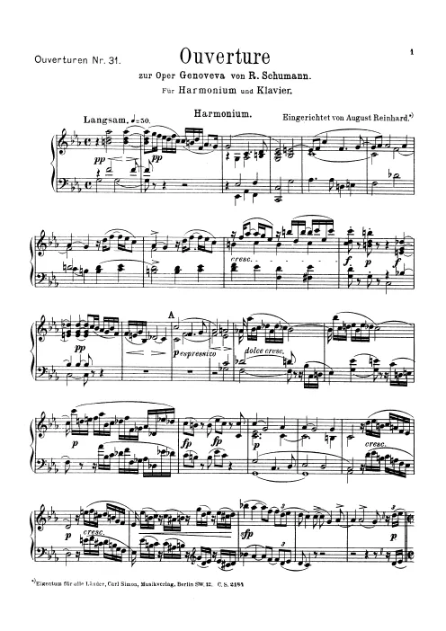 First page of Genoveva