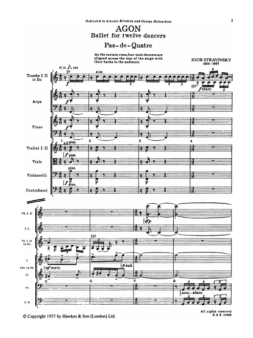 First page of Agon