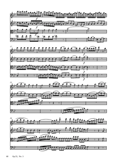 Incomplete Score (missing page 68)