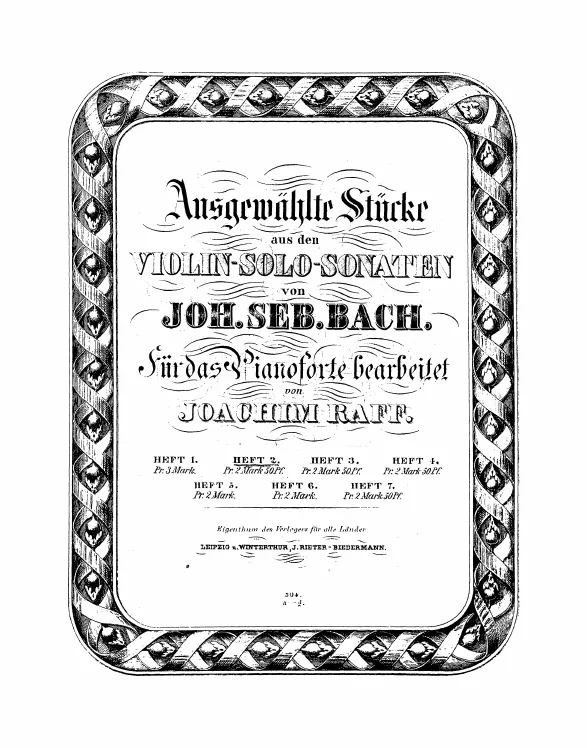 First page of Violin Sonata No.2