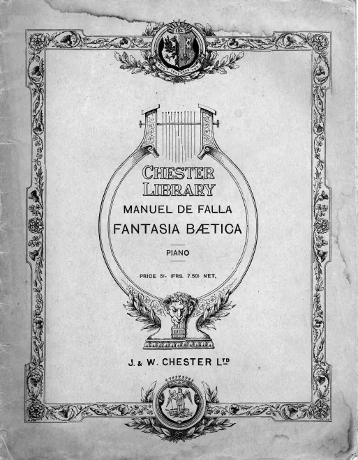 First page of Fantasía bética