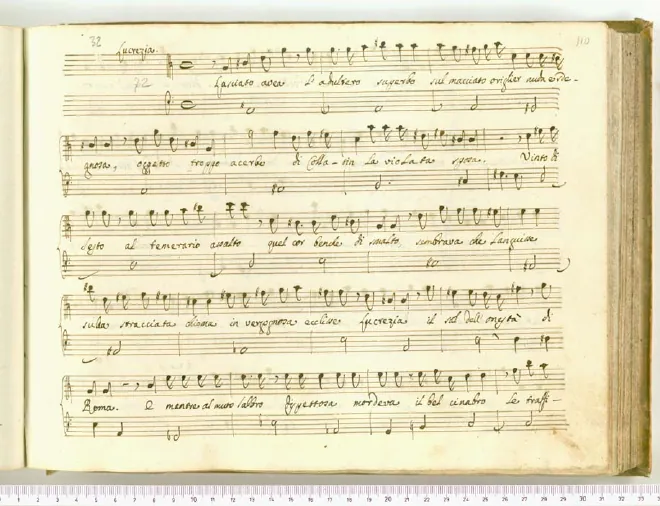 First page of Lasciato avea l'adultero superbo