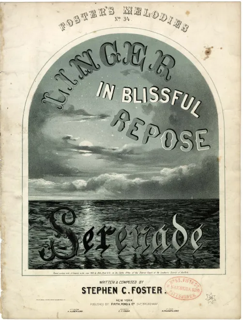 First page of Linger in Blissful Repose