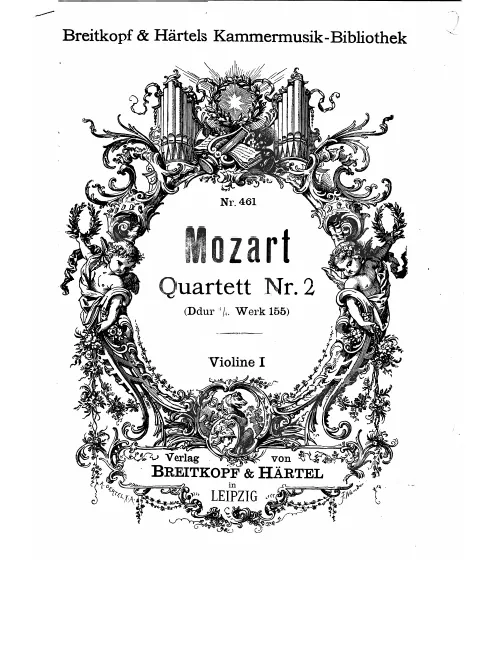First page of String Quartet No.2