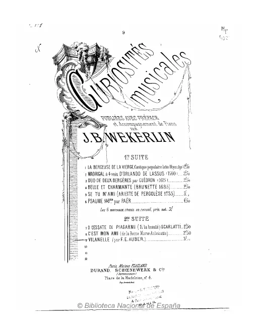 First page of Vilanelle
