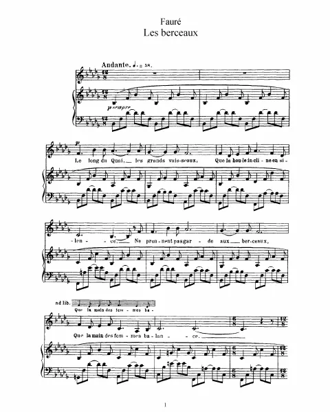 First page of 3 Songs