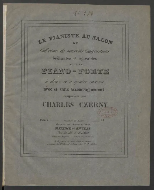 First page of Rondoletto facile sur des motifs de l'Opéra La Part Du Diable