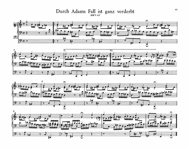 First page of Durch Adams Fall ist ganz verderbt