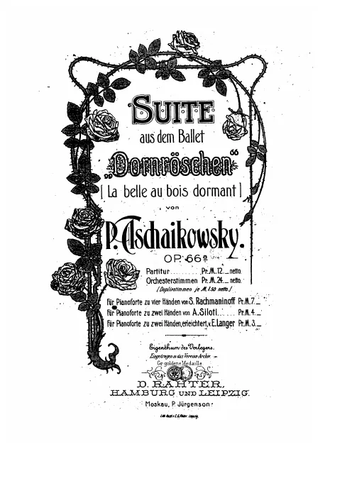 First page of The Sleeping Beauty