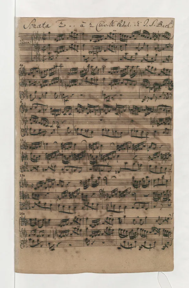 First page of Organ Sonata No.2