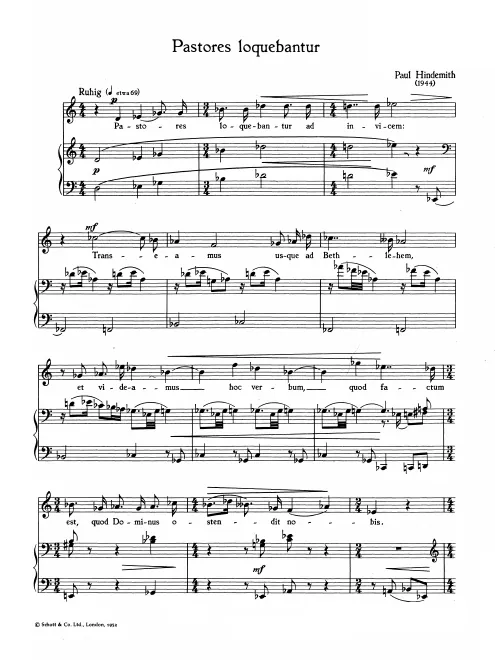First page of Pastores loquebantur