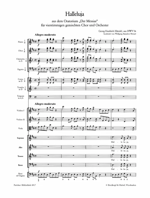 First page of Der Messias