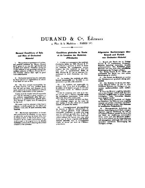 First page of Symphony No. 4