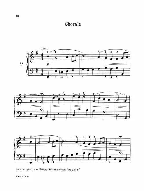 First page of Gib dich zufrieden und sei stille
