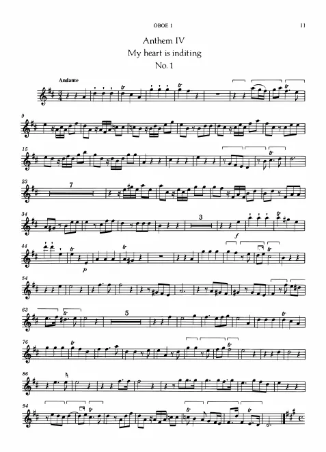 First page of My Heart is Inditing