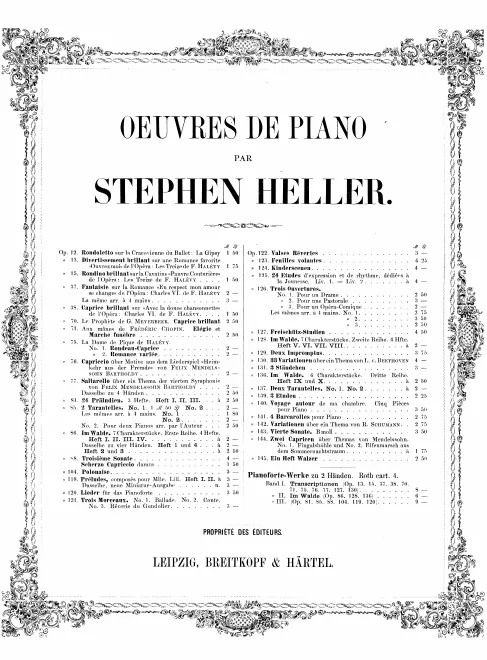 First page of Rondoletto sur la Cracovienne