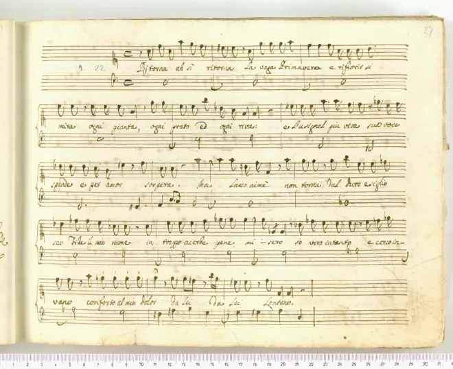 First page of Ritorna, ah sì, ritorna
