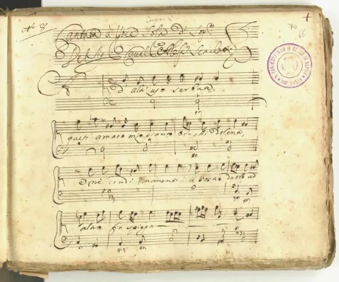 First page of Ad altr'uso serbate