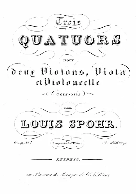 First page of String Quartet No.12