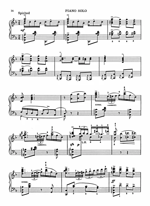 First page of Swanee