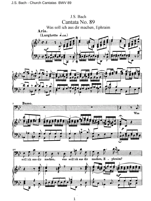 First page of Was soll ich aus dir machen, Ephraim