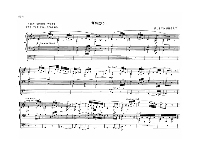 First page of 3 Piano Pieces