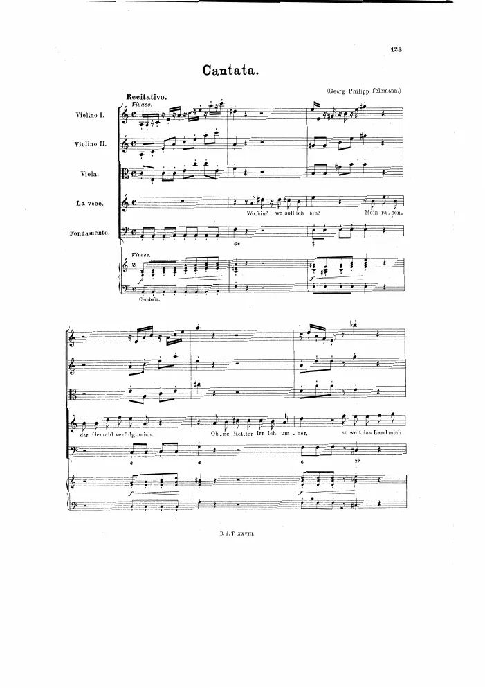 First page of Ino: Wohin, wo soll ich hin?