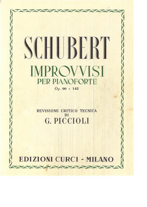 First page of Improvvisi