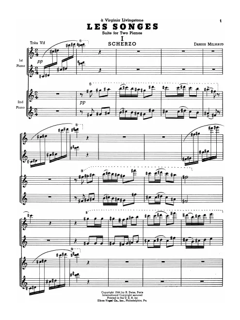 First page of Les songes