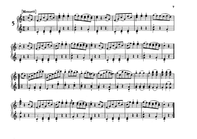First page of Flötenuhr in C major, Hob.XIX:20